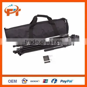 Professional Video Tripod Heavy Duty With Fluid Pan Head for Camera Film Photography WT717 thumbnail-2