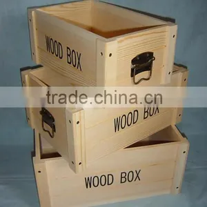 Wooden Handmade High Quality Outdoor Wooden Flower Planter Pot Trays thumbnail-1