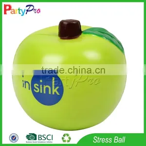 Partypro Hot New Products for 2015 Zhejiang Custom Logo Wholesale Fruit Shape PU Stress Ball thumbnail-2