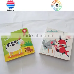 2016 Customized Hardcover Sound Chip Audio Board Book for Kids thumbnail-2