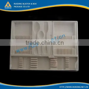 Vacuum Flocked Plastic Cutlery Tray thumbnail-1