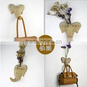 Creative Hand-painted Ceramic Vase Flower Animals Hanging Aromatherapy Bottles HY067102 thumbnail-1