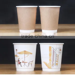Wholesale Custom Logo Printed Disposable Kraft Paper Cup Supplier's Choice thumbnail-3