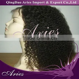 Top Quality 100% Brazilian Full Lace Wigs New Design Silk Top Full Lace Wig With Baby Hair thumbnail-1