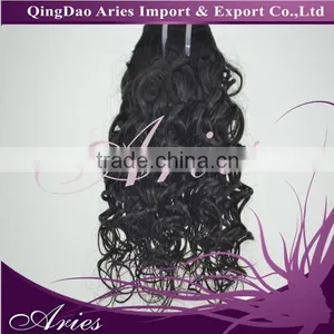 Virgin Brazilian Hair Bouncys Curl Human Hair on thumbnail-3