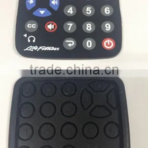 Fashion Food Grade Silicone Rubber Remote Control Cover With Full Printing thumbnail-3