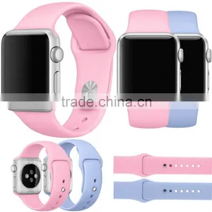 China 2016 Cheap Watch Strap for Apple Watch Silicone Watch Band With Wholesale Price thumbnail-2