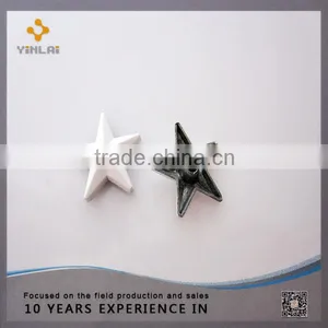 18mm Customized Star Metal Rivet for Jeans ,zinc Alloy Jean Rivet thumbnail-5