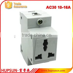 AC30 250VAC 10A 16A 2P Industrical Plug Socket, Female Electrical Socket thumbnail-2