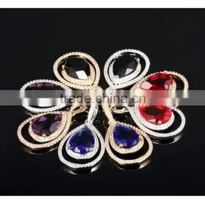 2015 Best Selling Products American Diamond Necklace Sets for Women Mother Gift thumbnail-4