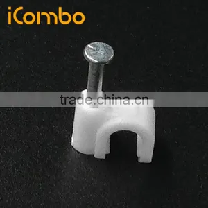 6mm Wall Tacks for Ethernet Cable Nail Wall Clips Fixings thumbnail-1