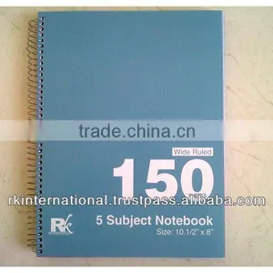 150 Sheets Subject Spiral Notebook thumbnail-1
