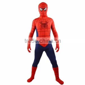 2016 Adult Kids Halloween Outfits Children Unisex Cosplay Costume For Hallowen Party Spiderman Costume thumbnail-4