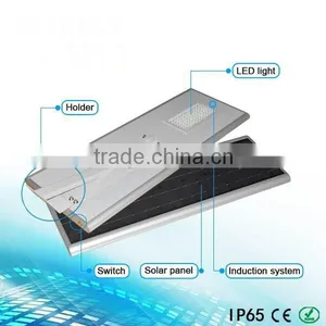 Effsun High Power Integrated Solar Street Light 80W With Bridgelux Chip PIR Sensor thumbnail-5