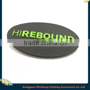 Customer Own Logo 3d Rubber Patch for Clothing thumbnail-1