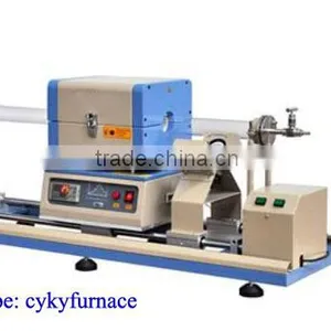 Compact Auto-Sliding PECVD Tube Furnace With 2"OD Quartz Tube and Vacuum Pump, Max.1200C / PECVD Tube Furnace thumbnail-2