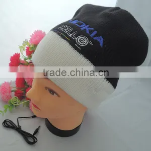 Wired Hat Headphone Built-in Removable Headphone,hats Style Headphones With Built in Microphones thumbnail-4
