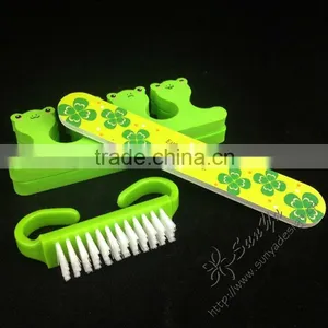 Toe Separator,nail File,nail Brush in Manicure Set thumbnail-1