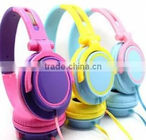 Colorful Promotion Headphone / Headsets for Iphone/mp3/ipad thumbnail-4