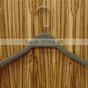 Silver Electroplated Plastic Non Slip Clothes Hanger thumbnail-5