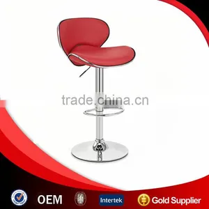 2016 Black Leather Bar Stool thumbnail-3