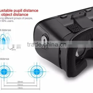 2016 New Product vr Headset 3d Plastic Shell for 3.5-6inch Phone thumbnail-5