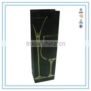 NEW Year Hot Wholesale Wine Paper Bag & Gift Paper Bag With Handles thumbnail-3
