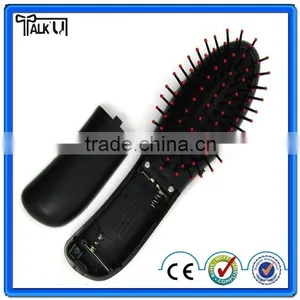 Portable Anti-static Vibration Scalp Massage Brush Head Stimulation Comb Releasing Stress Electric Massager Comb/Brush thumbnail-4