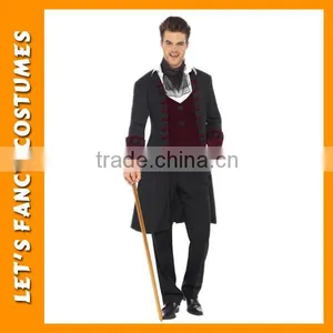Gothic Adult Man Vampire Halloween Costume PGMC0931 thumbnail-1