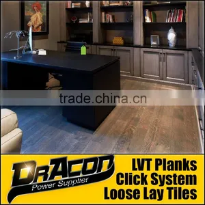 Deep Embossed PVC Wood Flooring Tile for Sale thumbnail-1