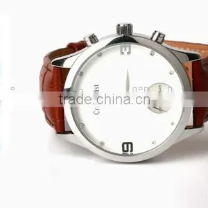BUSINESS MEN Quartz Stainless Steel Watch Water Resistant With Heart Rate Minitor thumbnail-1