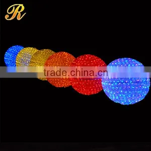 Customizable Led Outdoor Christmas Lighted Balls thumbnail-3
