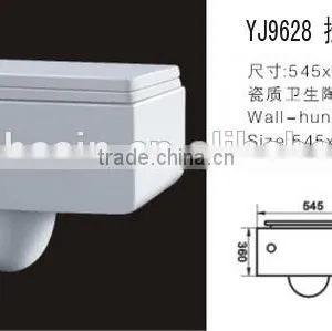 YJ9629 Ceramic Bathroom Save Spaces Wall Hung Toilet/WC/ Water Closet thumbnail-1