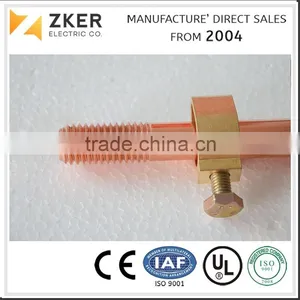 Copper Earth Rod / Copper Clad Stel Ground Rod thumbnail-4