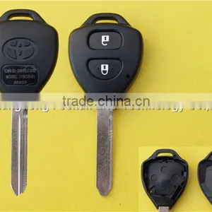 Toyota Carola Key Smart Remote Key Case Key Blank Toy47 thumbnail-1