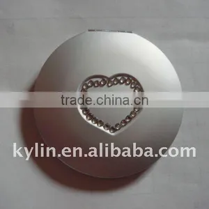 Metal Two Side Compact Mirrors thumbnail-1