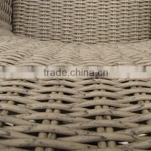 POPULAR ROUND PE RATTAN GARDEN SOFA thumbnail-5