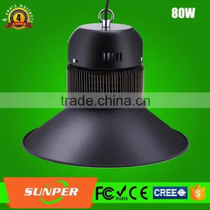 5 Year Warranty Meanwell Driver Bridgelux 80w Led High Bay Light thumbnail-3