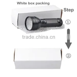 Dry Battery Power Source 51 LED UV Handheld Flashlight With 3 AA Batteries thumbnail-5