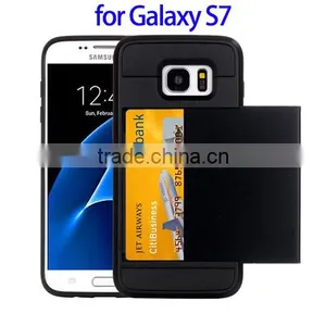 Characteristic TPU + PC Case for Galaxy S7, Slide Style Combination Case for Samsung S7 thumbnail-1