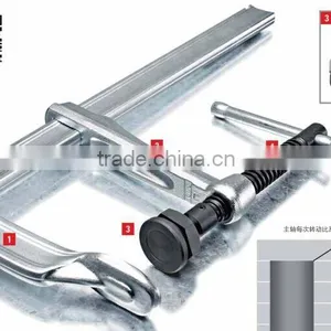 Stainless Steel f Type Hose Clamp for Manufacturing Automation SGM Series thumbnail-1