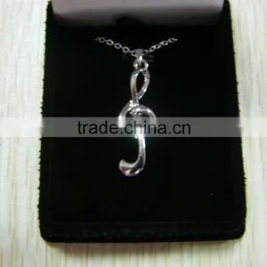 18k Gold Plated and Platina Plated Platina Necklace thumbnail-3