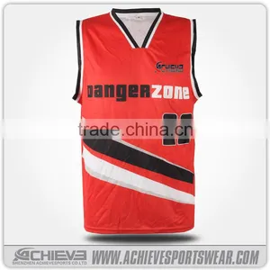 Best Quality Custom Printing Basketball Tops thumbnail-1