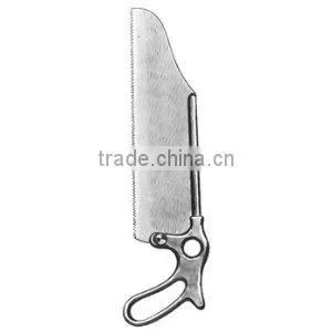 Satterlee Saw, Stainless Steel Ring Handle Orthopedic Saw thumbnail-1