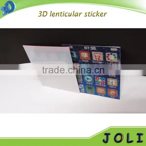 Factory Outlet Customized Size Lenticular Flip Backing Sticker thumbnail-4