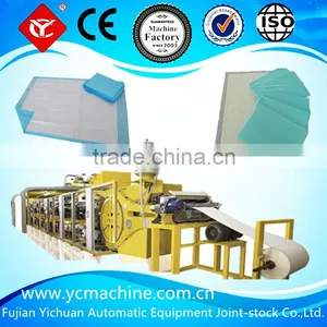 Frequency High-speed Disposable Under Pad Production Line thumbnail-1