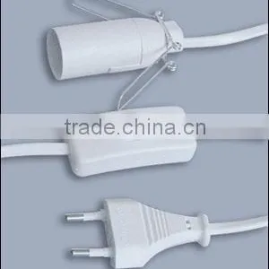 Euro Standard Power Cord With On/off Switch for Salt Lamp thumbnail-2