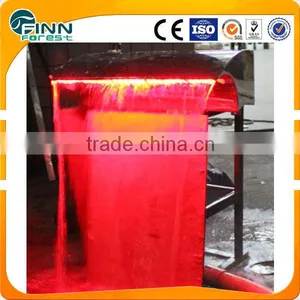 Color Changing Stainless Mini Indoor Waterfall thumbnail-3