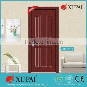 Moistureproof Home Door /Famous Brand Xupai Wood Interior Door / Adult Person Room Red Oka Door thumbnail-1