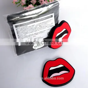 Sexy Lips Silica Gel Mirror, Compact Mirror Wedding Favors, Cosmetic Pocket Mirror & Smart Mirror, Promotional Gift thumbnail-4